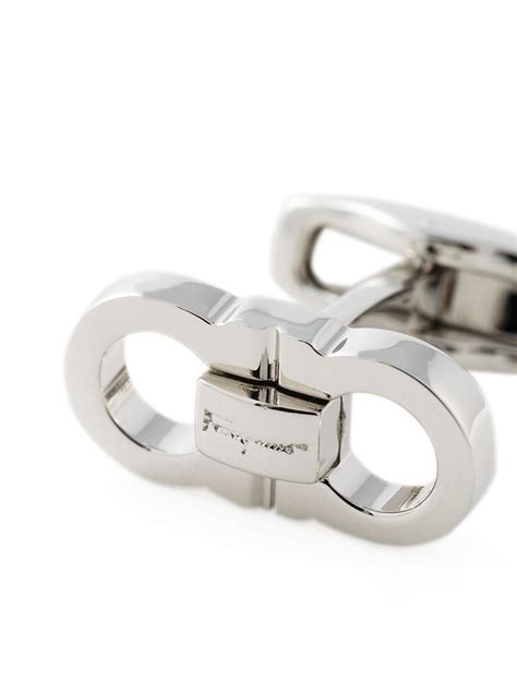 ferragamo cufflinks|salvatore ferragamo tie link.